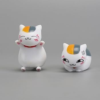 Amazon.co.jp: 夏目友人帳ニャンコ先生 PVC製 フィギュア 6個